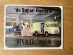 Renault Super Goélette Brochure Uniek, Ophalen of Verzenden, Gelezen, Renault