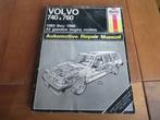 Haynes workshop manual Volvo 740, Volvo 760 benzine 1982-88, Ophalen of Verzenden