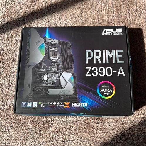 ASUS prime Z390-A moederbord, Computers en Software, Moederborden, Zo goed als nieuw, Intel, DDR4, Ophalen of Verzenden