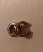 Zilveren Oorringen, Sieraden, Tassen en Uiterlijk, Oorbellen, Gebruikt, Ophalen of Verzenden, Knopjes of Stekers, Zilver