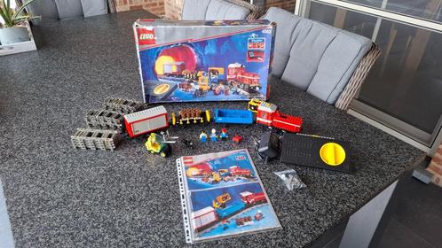 Lego 9V Train 4563 Load N' Haul Railroad, Kinderen en Baby's, Speelgoed | Duplo en Lego, Gebruikt, Lego, Complete set, Ophalen of Verzenden
