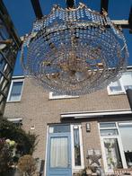 Een topper van een grote kristallen kroonluchter  goed staat, Ophalen of Verzenden