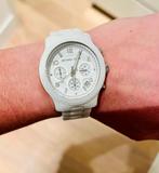 Michael Kors wit keramiek Horloge, Sieraden, Tassen en Uiterlijk, Overige Accessoires, Zo goed als nieuw, Ophalen