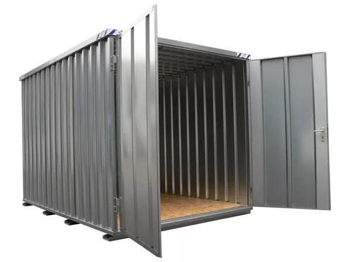 BOS materiaalcontainer 3x2 meter kopzijde deur +vloer!, Zakelijke goederen, Machines en Bouw | Keten en Containers, Ophalen of Verzenden