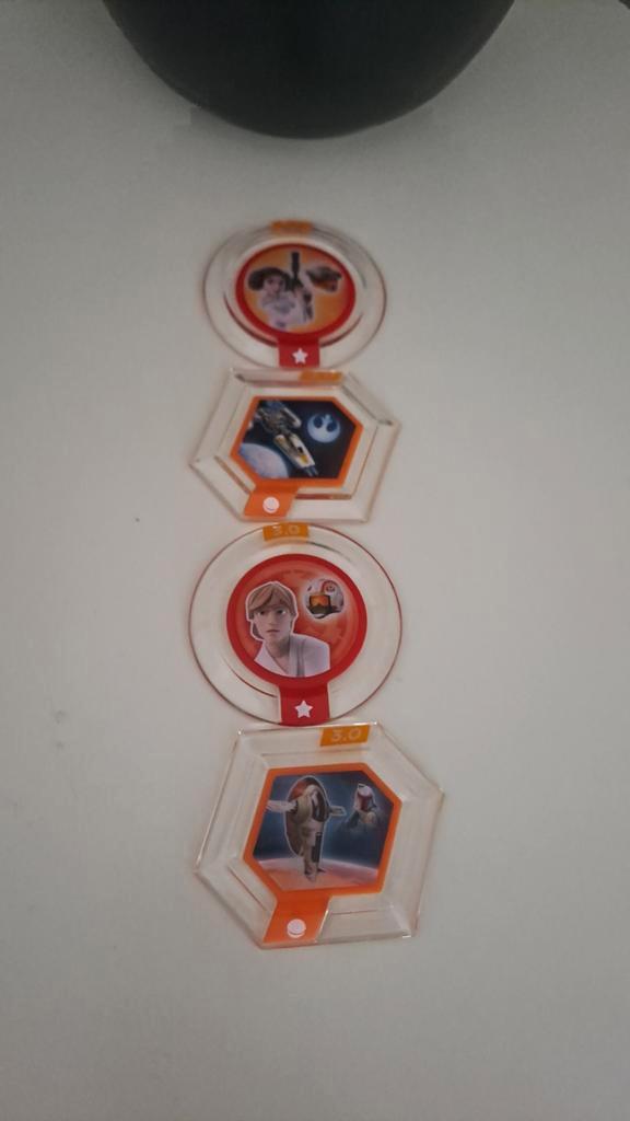 Disney Infinity Power Discs 3.0- Star Wars Set 1, Spelcomputers en Games, Games | Overige, Gebruikt, Avontuur en Actie, 1 speler