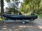 Tiger Marine Proline 520 /60PK Suzuki /geremde Kalftrailer, Zo goed als nieuw, Benzine, Minder dan 70 pk, Overige materialen