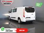 Ford Transit Custom 2.0 TDCI L2 Trend DC Dubbel Cabine BPM V, Auto's, Bestelauto's, Euro 6, 4 cilinders, Wit, Origineel Nederlands
