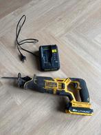 Stanley Reciprozaag 18V - Incl. Accu & Lader, Ophalen of Verzenden, Gebruikt