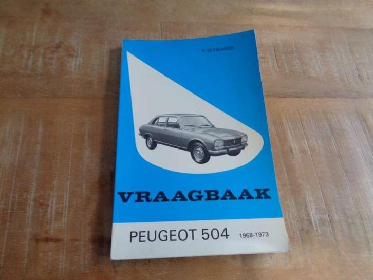 Peugeot 504 Vraagbaak Werkplaatshandboek NL - 1968-1973, Boeken, Auto's | Boeken, Gelezen, Peugeot, Verzenden