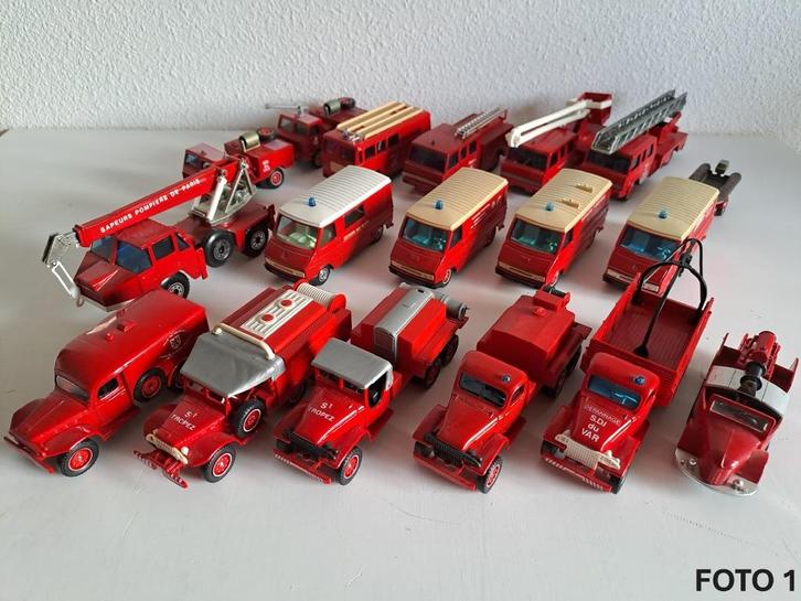 Solido - diverse brandweer modellen, Hobby en Vrije tijd, Modelauto's | 1:43, Zo goed als nieuw, Auto, Solido, Ophalen of Verzenden
