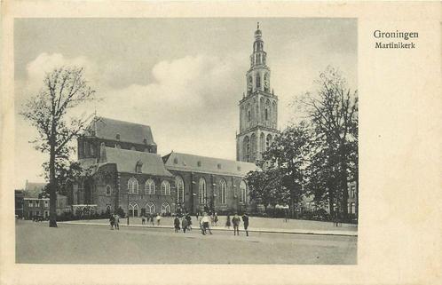 (386-019-025) Groningen Martinikerk, Verzamelen, Ansichtkaarten | Nederland, Groningen, Verzenden