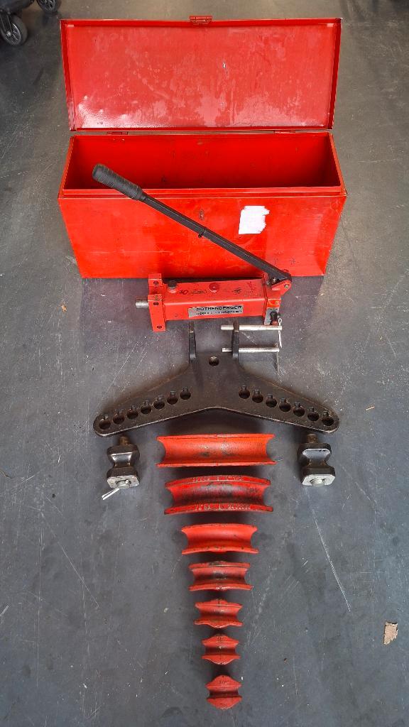 Hydraulische Rothenberger Robull europomp Pijpenbuiger, Auto diversen, Autogereedschap, Zo goed als nieuw, Ophalen