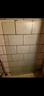 Tafel glas plaat, Doe-het-zelf en Verbouw, Glas en Ramen, Ophalen, Minder dan 80 cm, Minder dan 80 cm, Zo goed als nieuw