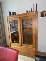 Mooie Vitrinekast - 128x177x43 cm, Ophalen, Gebruikt, 100 tot 150 cm, 25 tot 50 cm