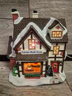 Kerstdorp boekwinkel met verlichting kersthuisjes, Ophalen of Verzenden, Zo goed als nieuw