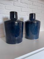 Vazen - Potten - Donkerblauw, Ophalen, Blauw, Aardewerk of Porselein, Zo goed als nieuw