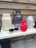 Diverse vazen collectie, Huis en Inrichting, Woonaccessoires | Vazen, Overige kleuren, 50 tot 75 cm, Aardewerk of Porselein, Ophalen of Verzenden