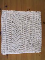 Fraai gehaakte room witte sprei of plaid, bed of decoratie ., Huis en Inrichting, Slaapkamer | Beddengoed, Ophalen of Verzenden
