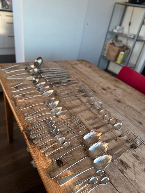Zilveren bestek Sola 100, Antiek en Kunst, Antiek | Bestek, Ophalen of Verzenden