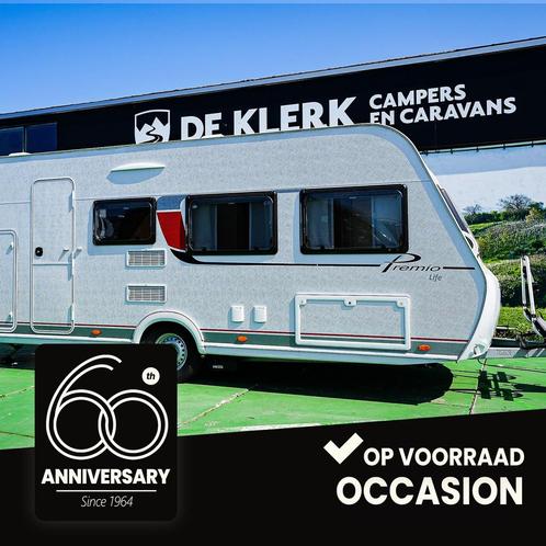 Bürstner PREMIO LIFE 490 TK (bj 2019), Caravans en Kamperen, Caravans, Bedrijf, 750 - 1000 kg, Bürstner, Hordeur, Kachel, Koelkast