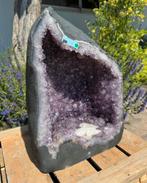 Amethist geode Prachtige exemplaar, 19,5 kilo 38cm, Ophalen, Mineraal