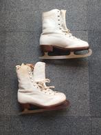 Vintage leren schaatsen NOOITGEDAGT & ZN. IJLST, Overige merken, Gebruikt, Ophalen of Verzenden, Kunstschaatsen