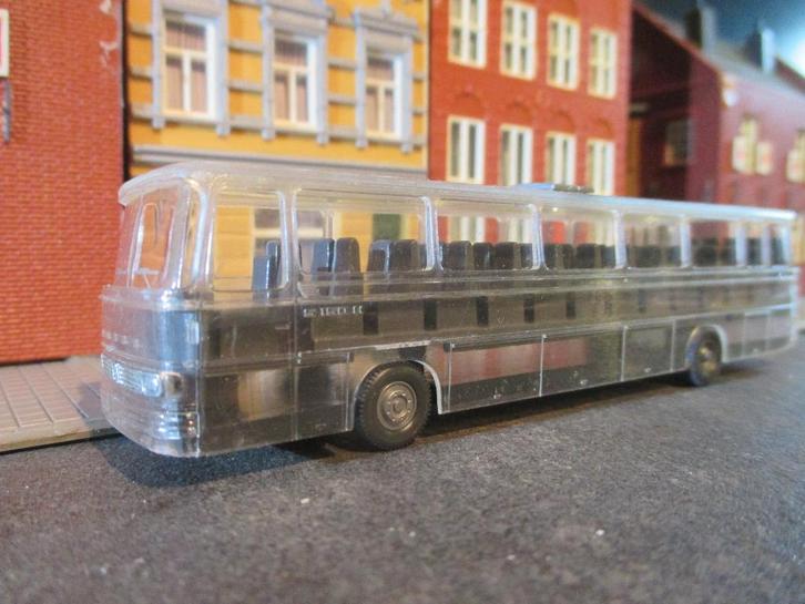 Kässbohrer Setra S 150H Stettnisch transparant Messe 93, Hobby en Vrije tijd, Modelauto's | 1:87, Zo goed als nieuw, Bus of Vrachtwagen