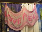 grote roze blauwe sjaal love piece Codello 186 cm x 72 cm, Codello, Maat 46/48 (XL) of groter, Nieuw, Ophalen of Verzenden