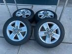 VW Transport T6 Velgen met Winterbanden 215/60R17, Ophalen, Banden en Velgen, 17 inch, Zomerbanden