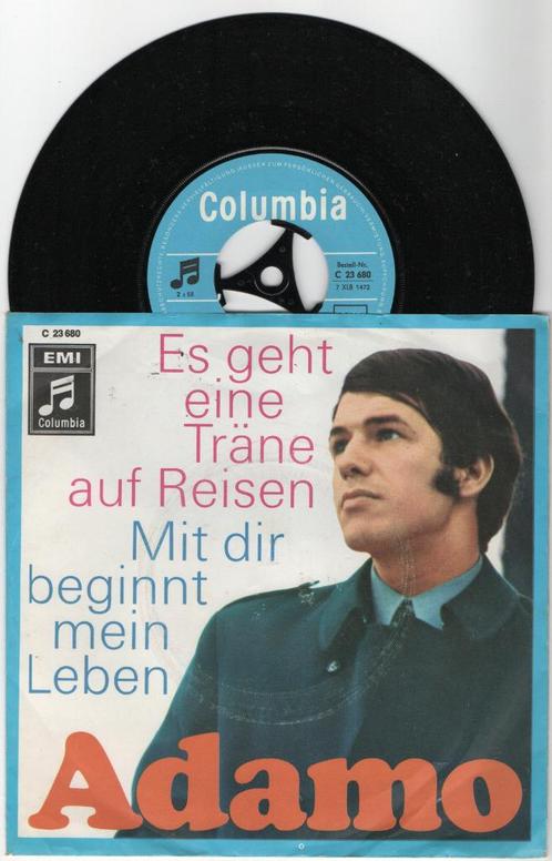 Adamo – Es Geht Eine Träne Auf Reisen, Cd's en Dvd's, Vinyl Singles, Single, 7 inch, Ophalen of Verzenden