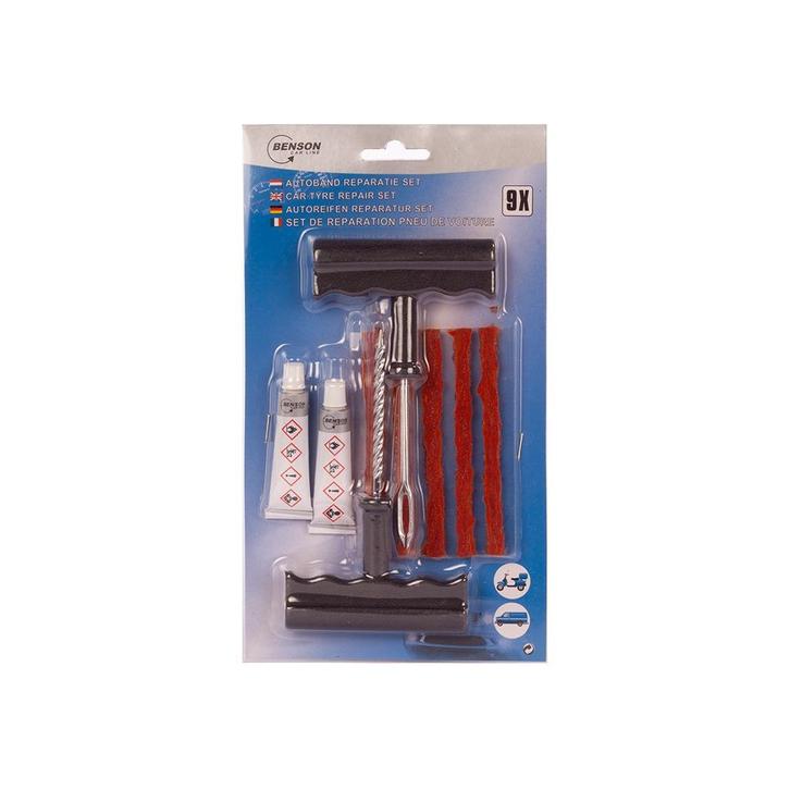 Banden Reparatie - Set v. 9, Auto diversen, Autogereedschap, Nieuw, Ophalen of Verzenden