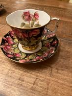 Royal Albert Kop en Schotel - Prachtig Bloemenmotief, Gebruikt, Ophalen of Verzenden, Overige stijlen, Kop(pen) en/of Schotel(s)