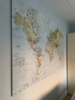 Wereldkaart 2 x 1.40 m, Boeken, Ophalen, Landkaart