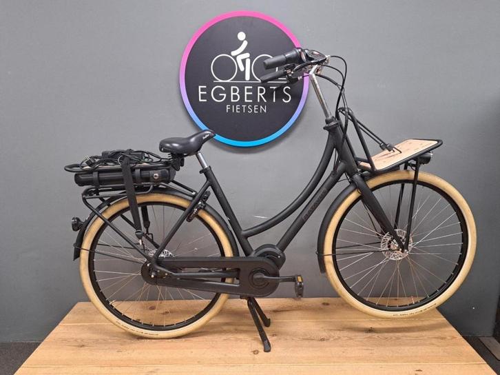 BATAVUS PACKD E-go Plus - 396Wh Dames Zwart Mat 55cm L 202, Fietsen en Brommers, Elektrische fietsen, Gebruikt, Batavus, 55 tot 59 cm