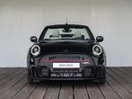 MINI Cabrio Cooper Aut. JCW pakket + Chester leder + Comfort, Auto's, Mini, Gebruikt, Euro 6, 4 stoelen, Zwart