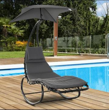 schommelbank relaxligstoel met daktuin balkon kantoor NİEUW beschikbaar voor biedingen
