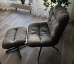 Comfortabele fauteuil met voetenbank, Huis en Inrichting, Fauteuils, Minder dan 75 cm, Ophalen of Verzenden, Zo goed als nieuw