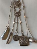 Antieke chatelaine van Chinees Export Zilver, Ophalen of Verzenden, Zilver