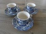 Engels servies - kop en schotel 3st., Ophalen of Verzenden