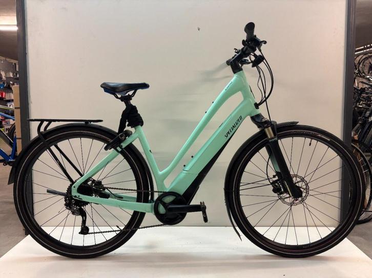 Specialized Como Mixed Mint Groen 49cm Trapeze 2020, Fietsen en Brommers, Elektrische fietsen, Gebruikt, Overige merken, 47 tot 51 cm