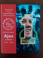 Ajax Jaarboek 1994-1995, Ophalen of Verzenden, Zo goed als nieuw, David Endt, George Verberne, Louis v. d. Vuurst, Balsport