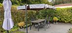 Stoffen overkapping - Parasol, Tuin en Terras, Overkappingen, Ophalen, Gebruikt, Tuinpaviljoen