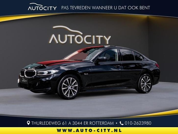 BMW 3-serie 320e Sportline | PANO | Laser LED | Trekhaak | I, Auto's, BMW, Bedrijf, 3-Serie, ABS, Achteruitrijcamera, Adaptieve lichten