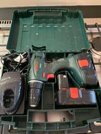 Bosch PSR 18 Accuboormachine + 2 Accu's, Doe-het-zelf en Verbouw, Gereedschap | Boormachines, Ophalen, Gebruikt, Boor- en Schroefmachine