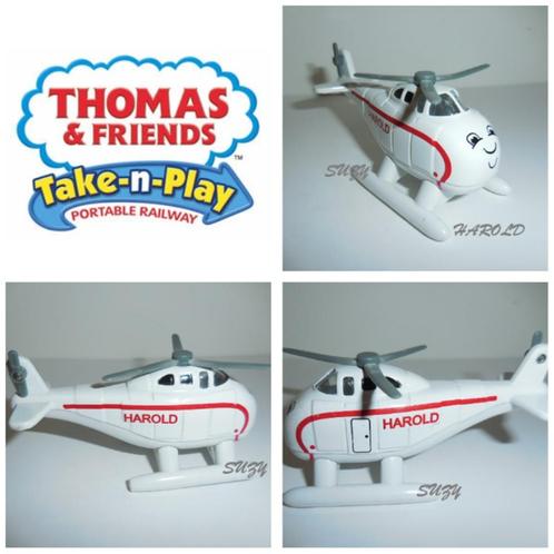 Thomas de Trein Take n Play, Harold, Kinderen en Baby's, Speelgoed | Thomas de Trein, Gebruikt, Ophalen of Verzenden