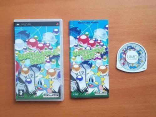 ZELDZAAM | PSP | Bust-A-Move Ghost, Spelcomputers en Games, Games | Sony PlayStation Portable, Gebruikt, 1 speler, Vanaf 3 jaar