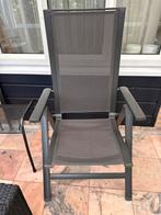 4 Verstelbare tuinstoelen, Ophalen, Zo goed als nieuw