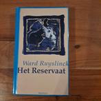 W. Ruyslinck - Het reservaat, Ophalen of Verzenden, Zo goed als nieuw, W. Ruyslinck