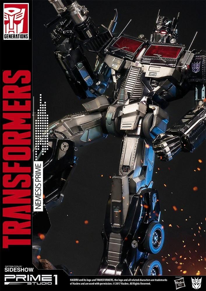 Prime 1 Studio Transformers Nemesis Prime G1 Statue Figure, Verzamelen, Transformers, Zo goed als nieuw, G1, Autobots, Ophalen of Verzenden