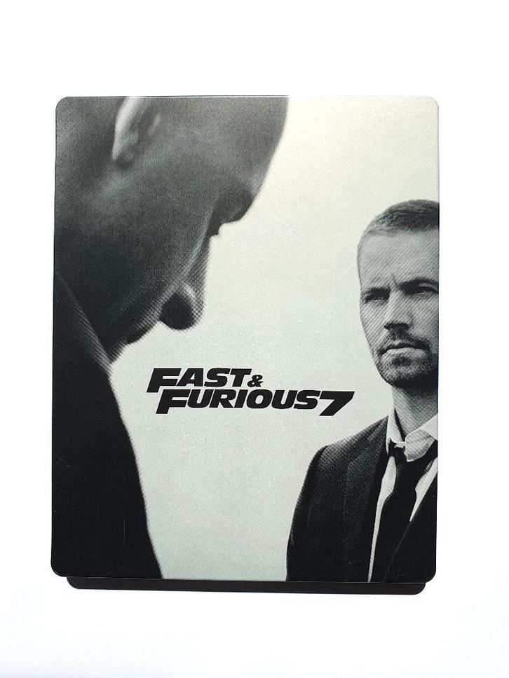 Fast & Furious 7 (STEELBOOK), Cd's en Dvd's, Blu-ray, Zo goed als nieuw, Actie, Ophalen of Verzenden